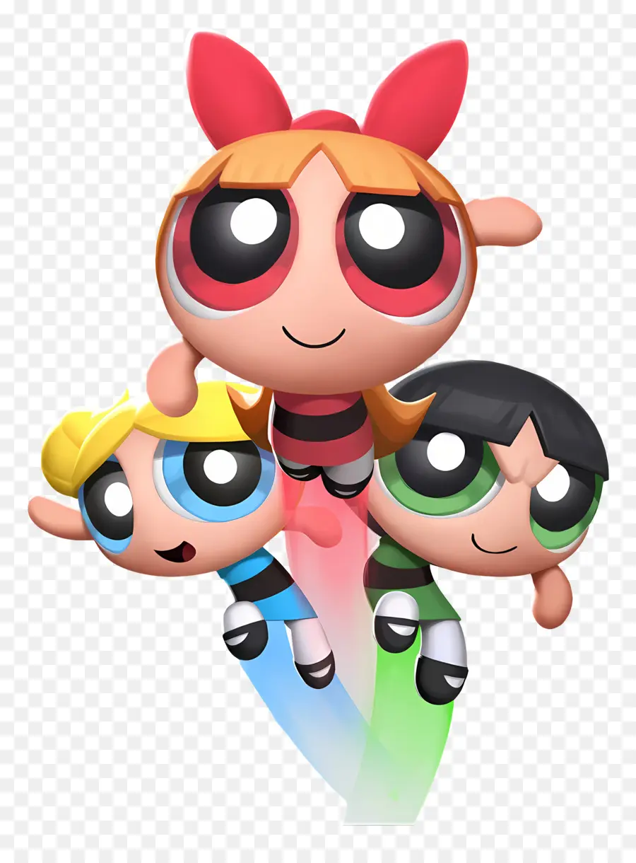 Gadis Powerpuff，Pahlawan Super PNG