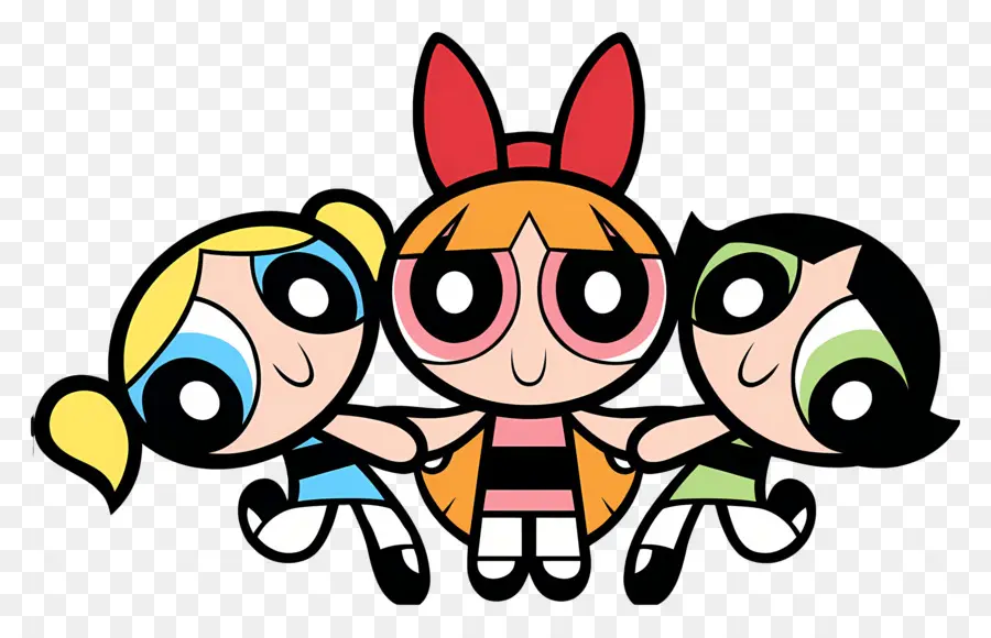 Gadis Powerpuff，Mekar PNG