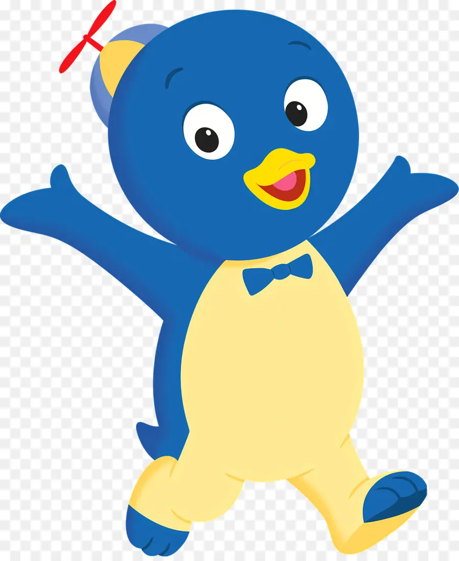 Orang Halaman Belakang，Pinguin Biru PNG