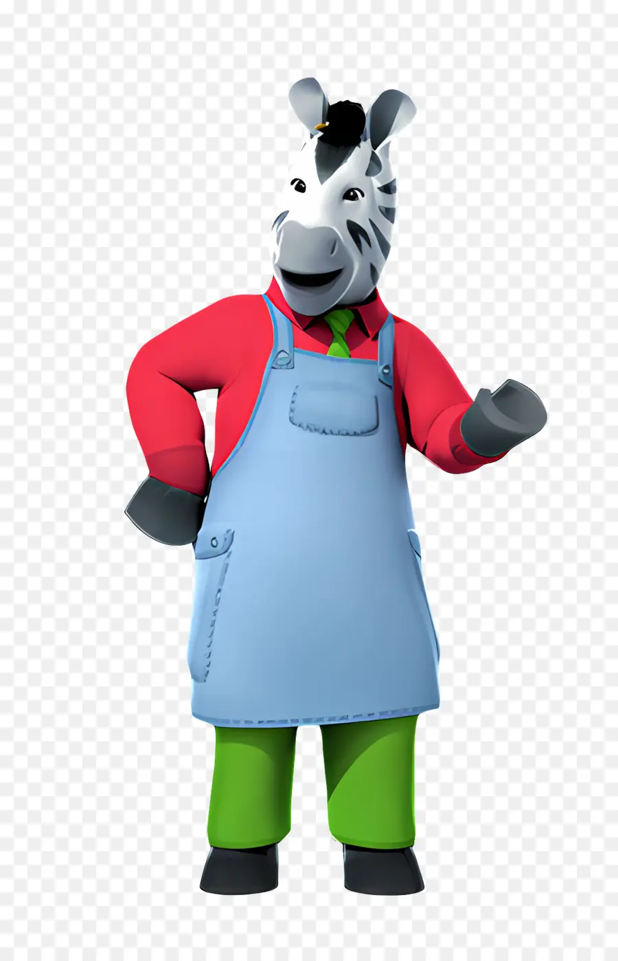 Zou，Zebra Di Apron PNG