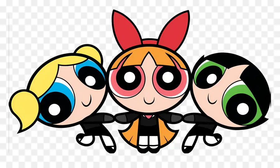 Gadis Powerpuff，Mekar PNG