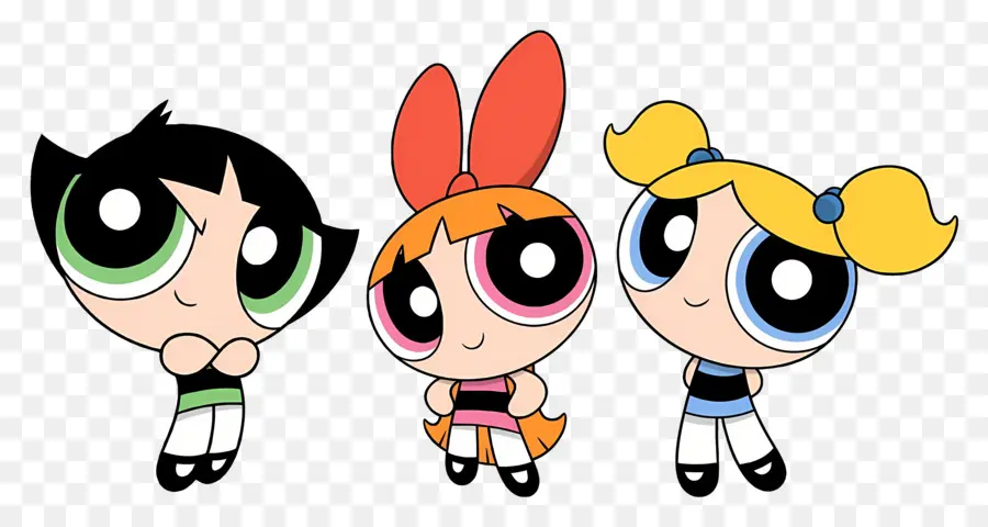 Gadis Powerpuff，Karakter PNG