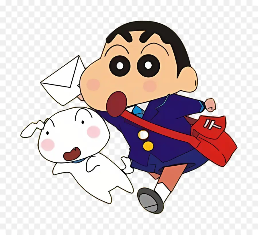 Shinchan，Bocah Kartun Dengan Surat PNG