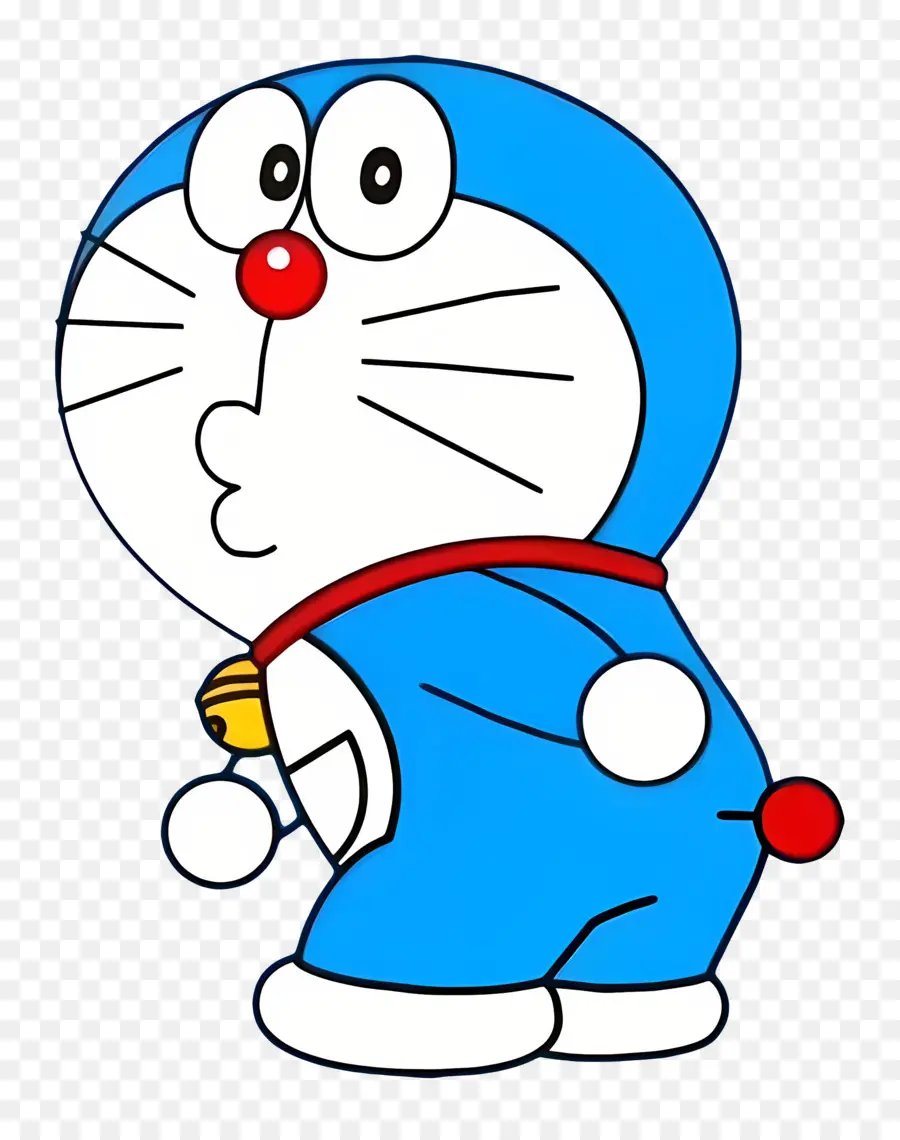 Doraemon，Robot Biru Memerah PNG