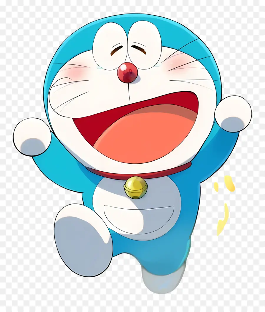 Doraemon，Robot Biru Memerah PNG