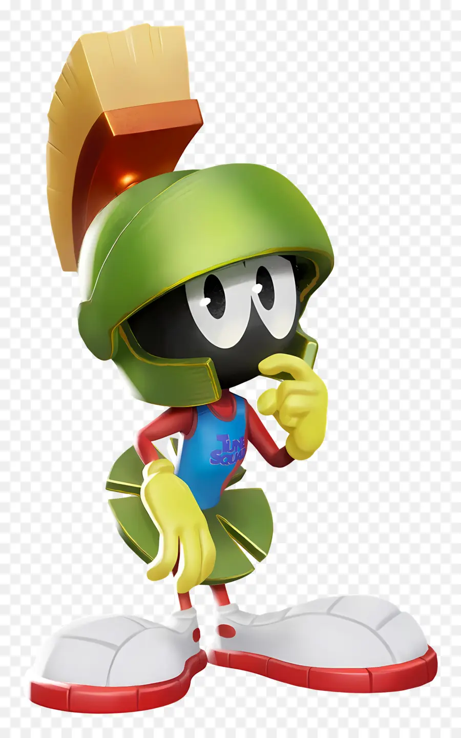 Marvin Si Mars，Mars Di Green Armor PNG