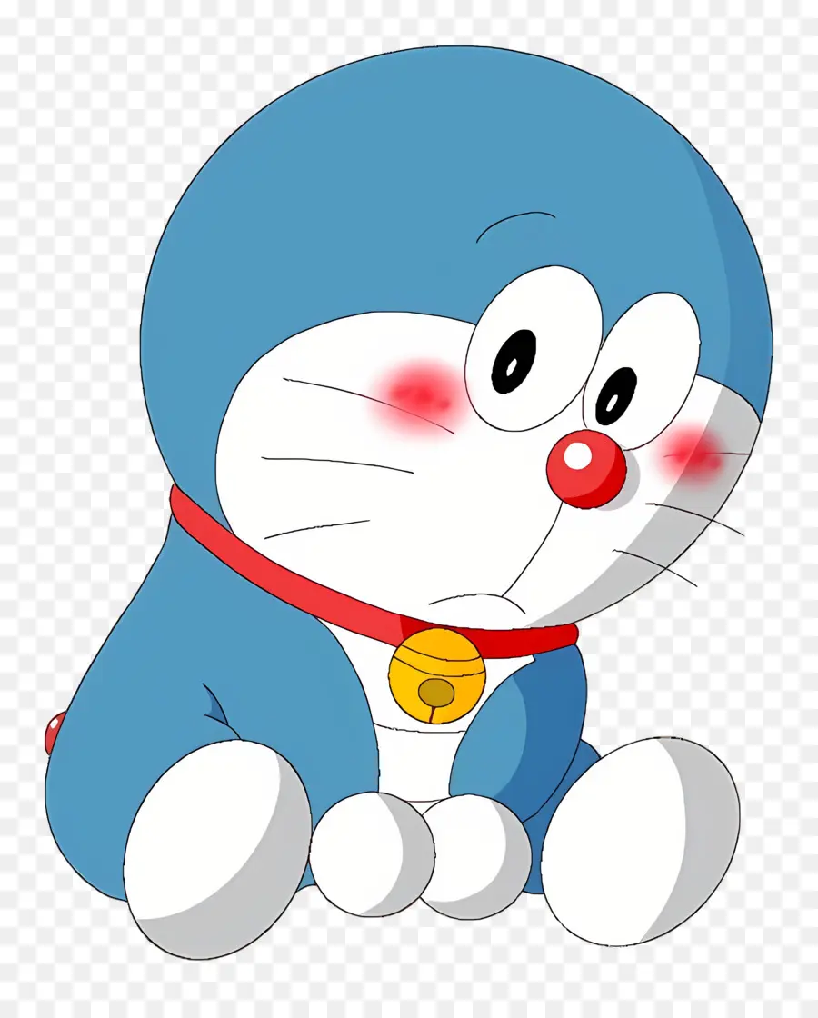 Doraemon，Robot Biru Memerah PNG