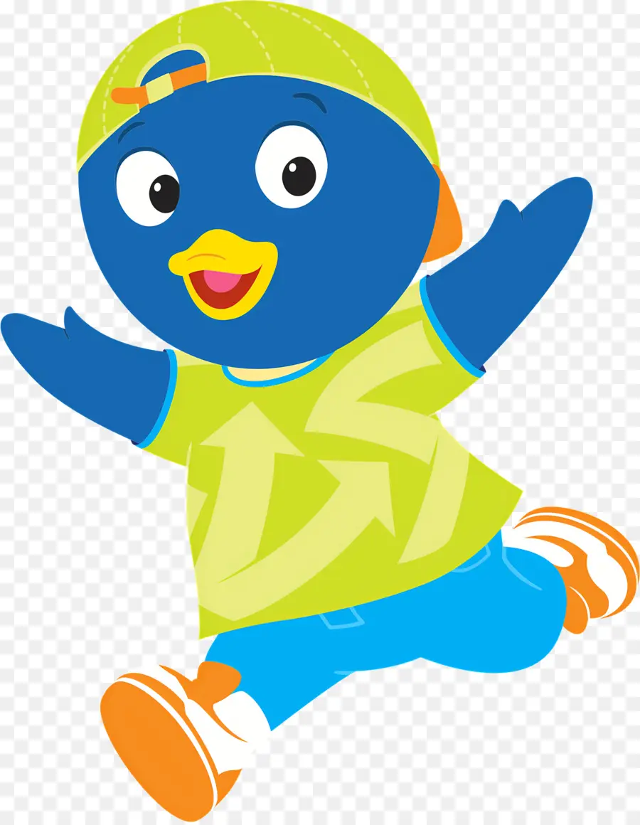 Orang Halaman Belakang，Pinguin Biru PNG