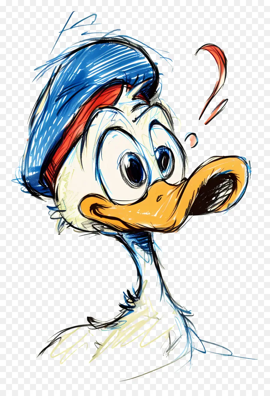 Donald Bebek，Bebek Kartun PNG