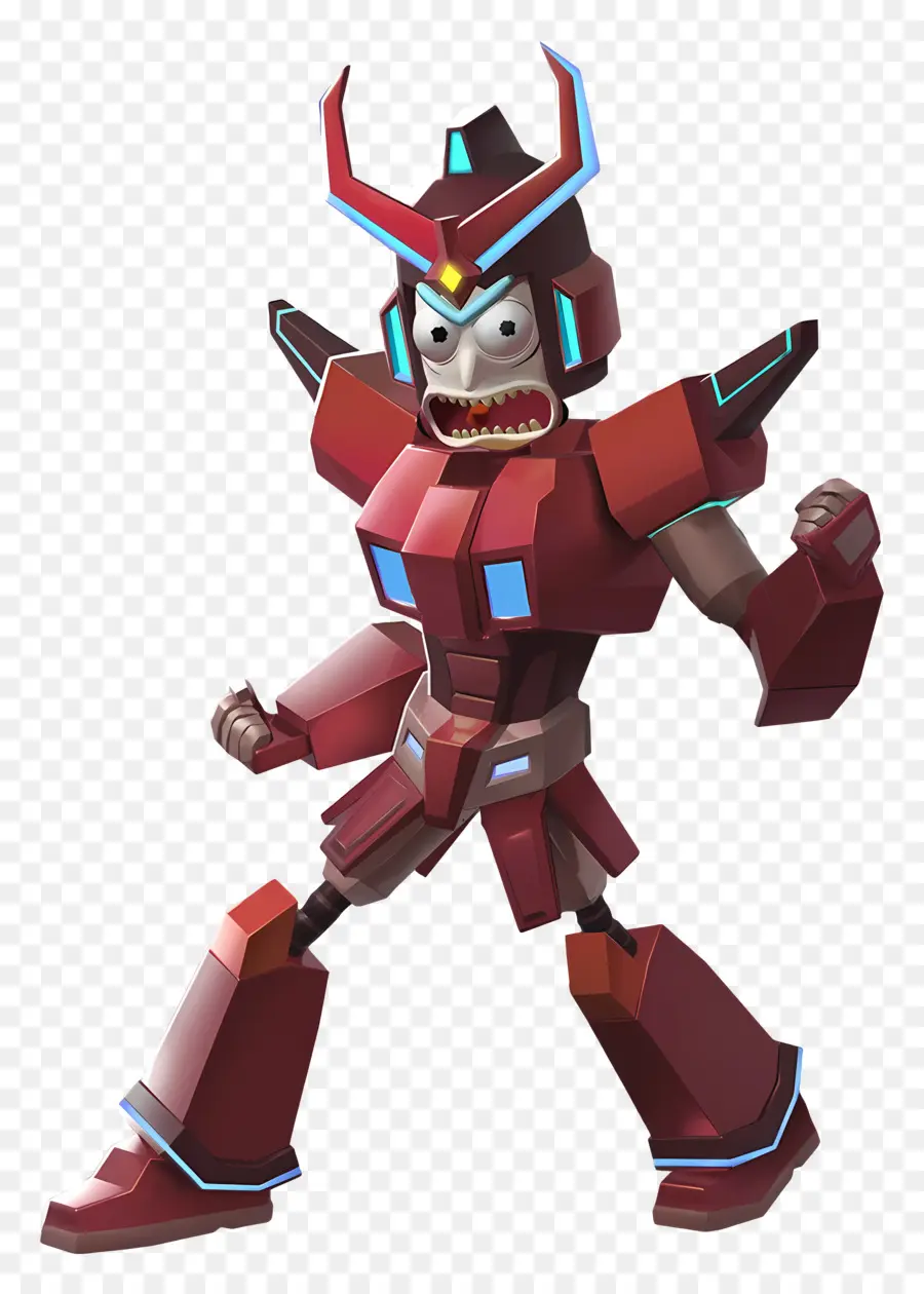 Rik，Robot Merah PNG