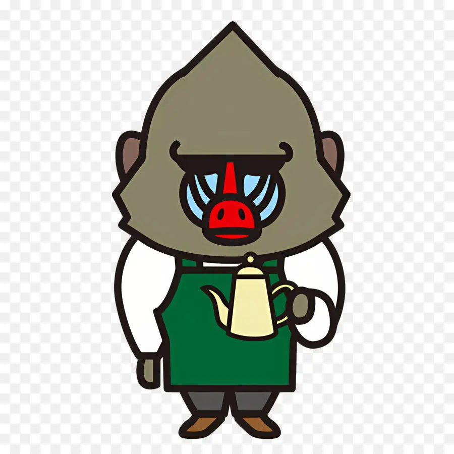 Retsuko Agresif，Barista Hewan PNG