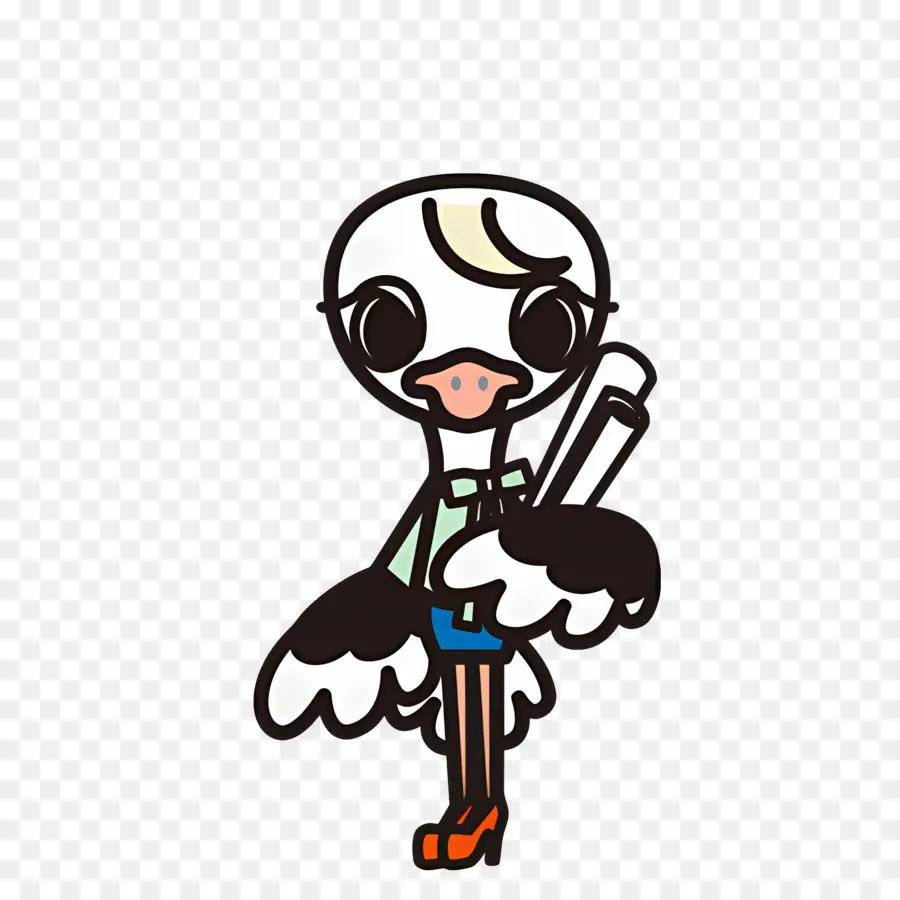 Retsuko Agresif，Burung Kartun PNG