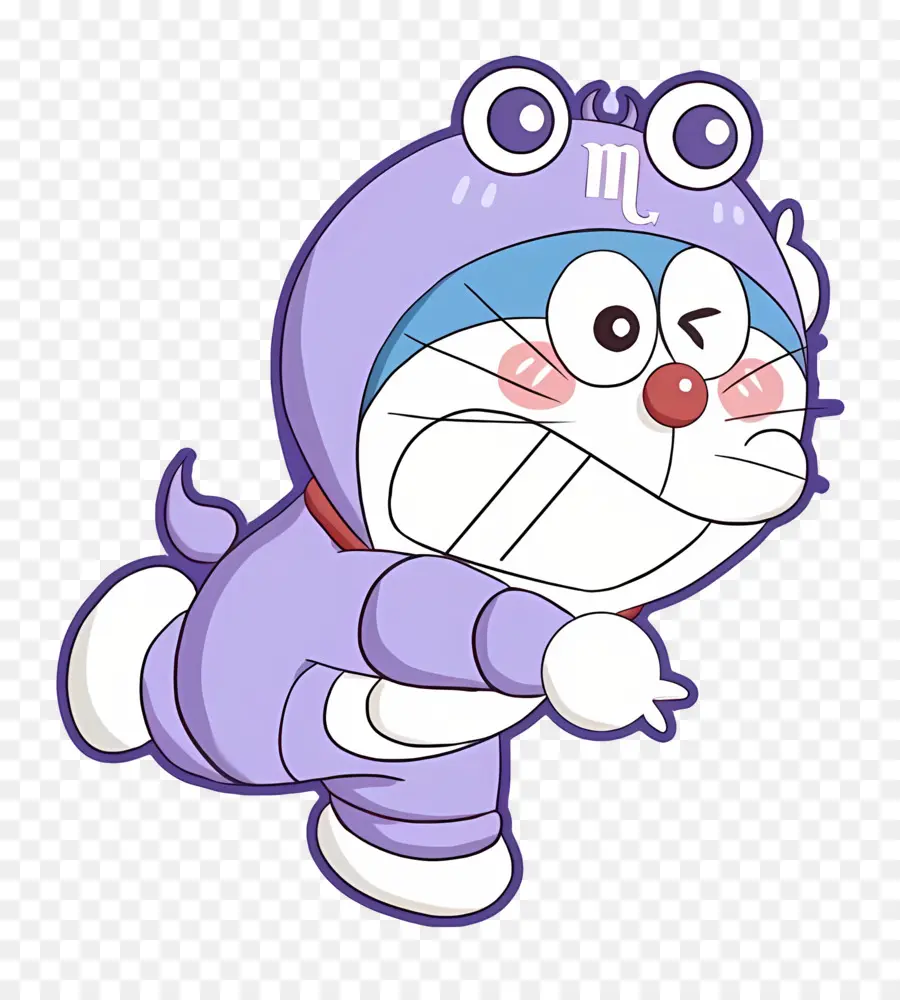 Doraemon，Kucing Robot Biru PNG