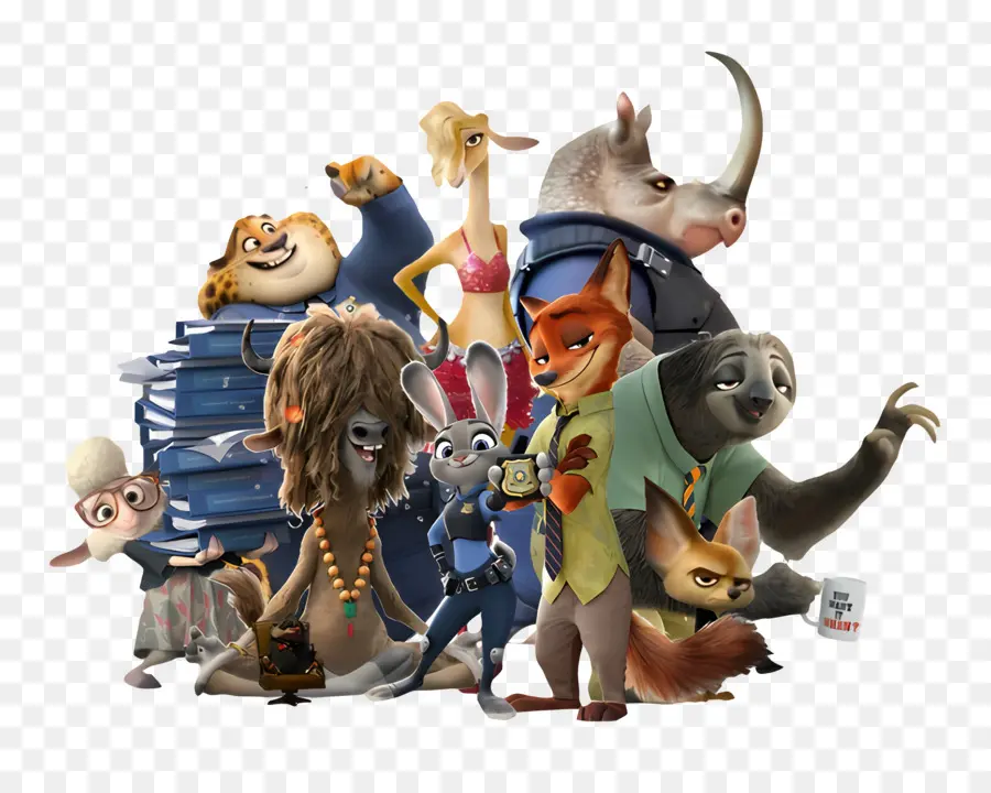 Zootopia，Kelompok Hewan PNG