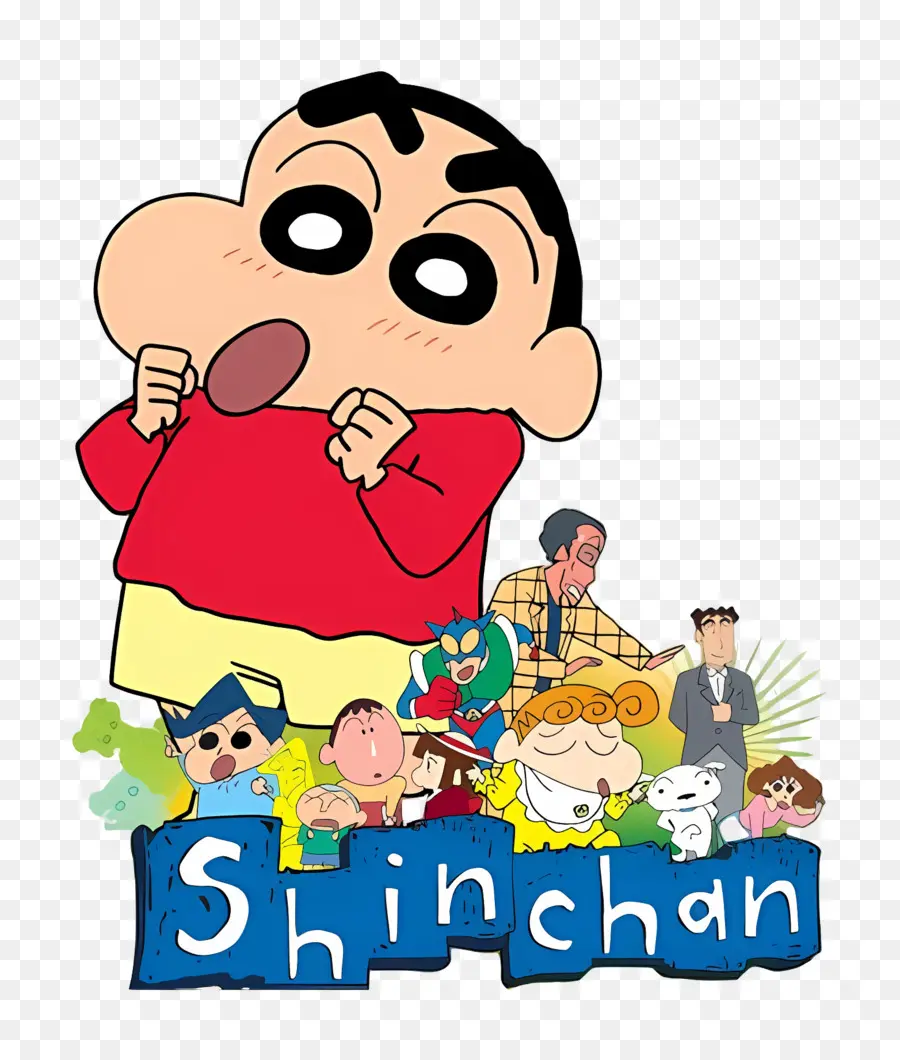 Shinchan，Bocah Kartun Dengan Karakter PNG