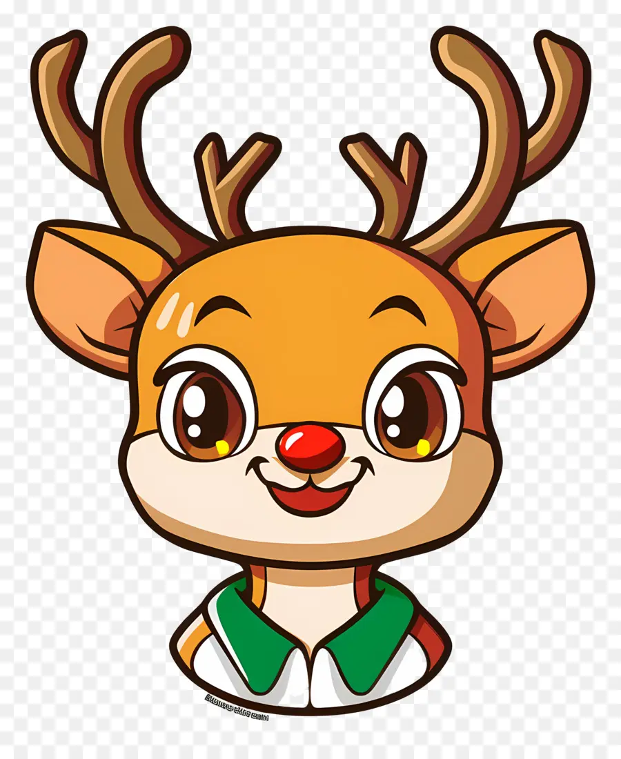 Rusa Natal，Rusa Kartun PNG