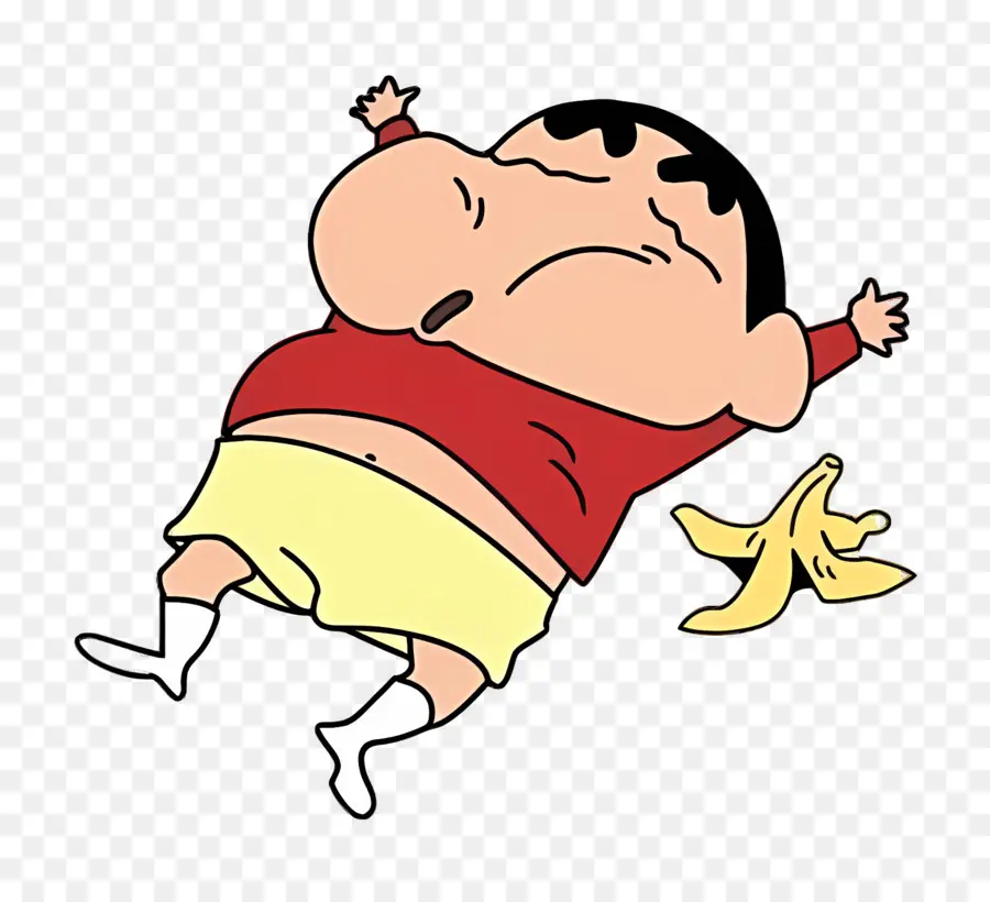 Shinchan，Bocah Kartun Tergelincir PNG