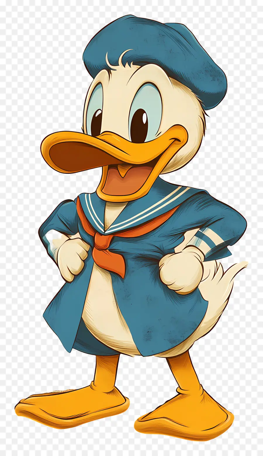 Donald Bebek，Bebek Kartun PNG