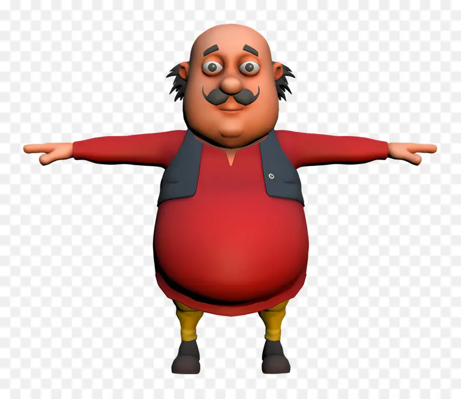 Motu Patlu，Karakter Kartun PNG