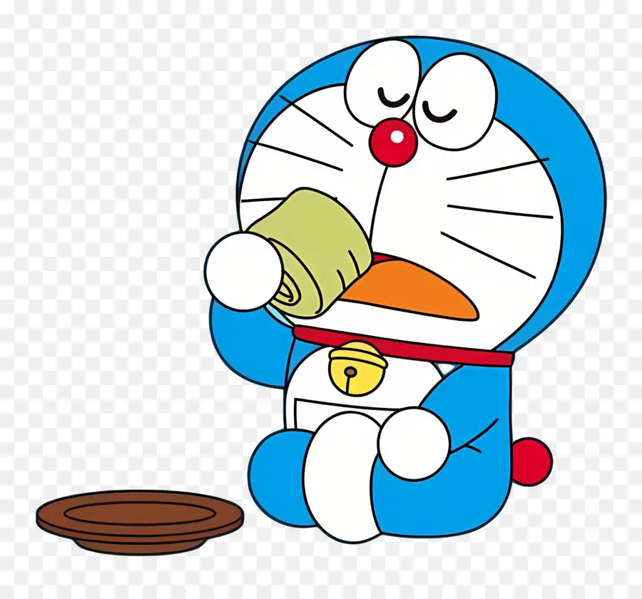 Doraemon，Kucing Robot Biru PNG