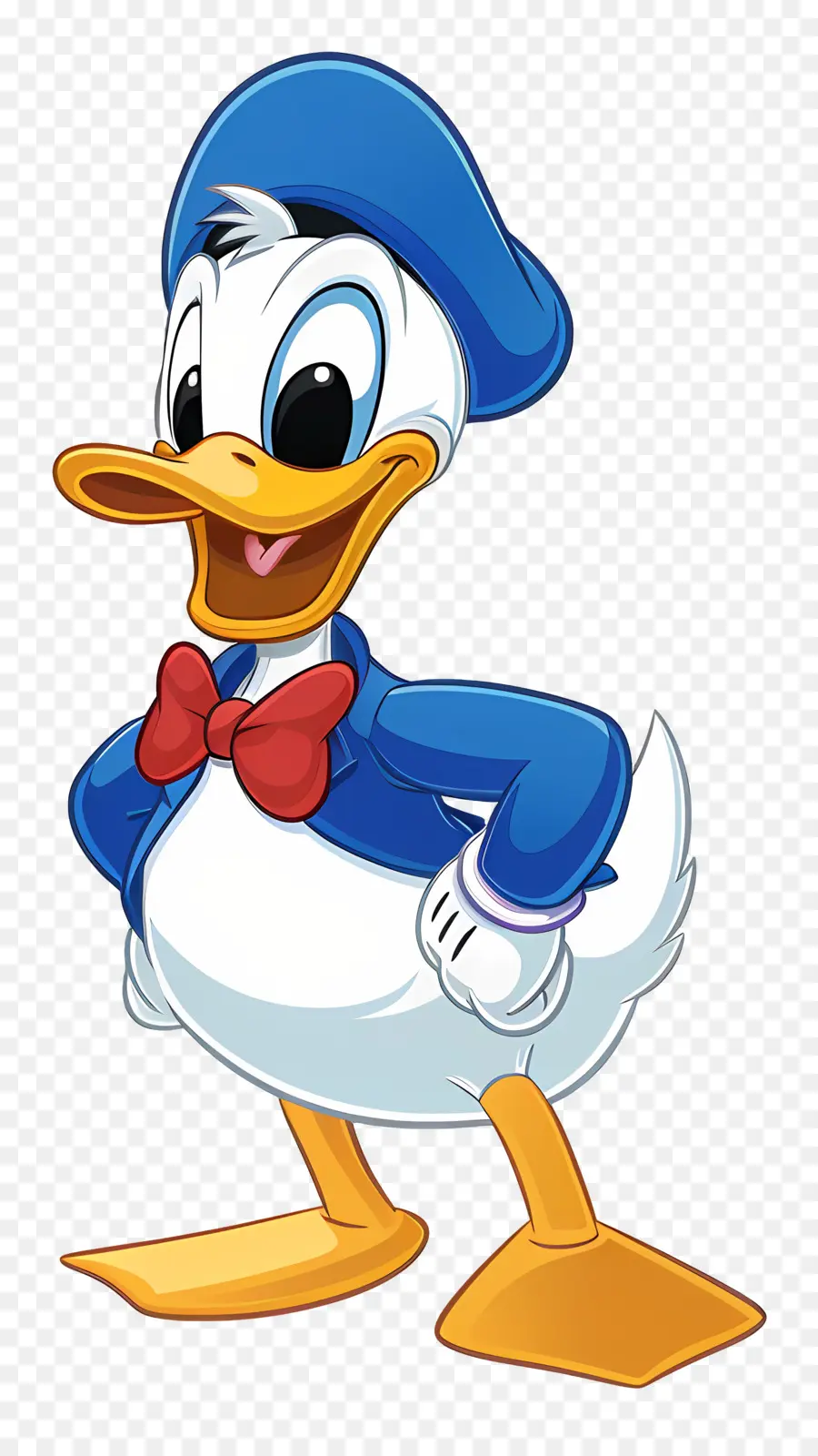 Donald Bebek，Bebek Dalam Pakaian Formal PNG