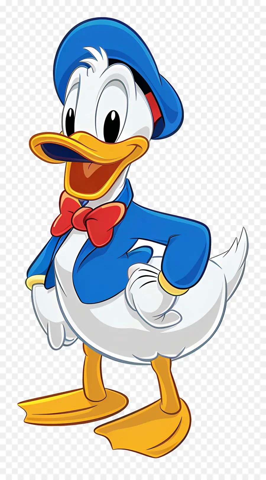 Donald Bebek，Bebek Dalam Pakaian Formal PNG