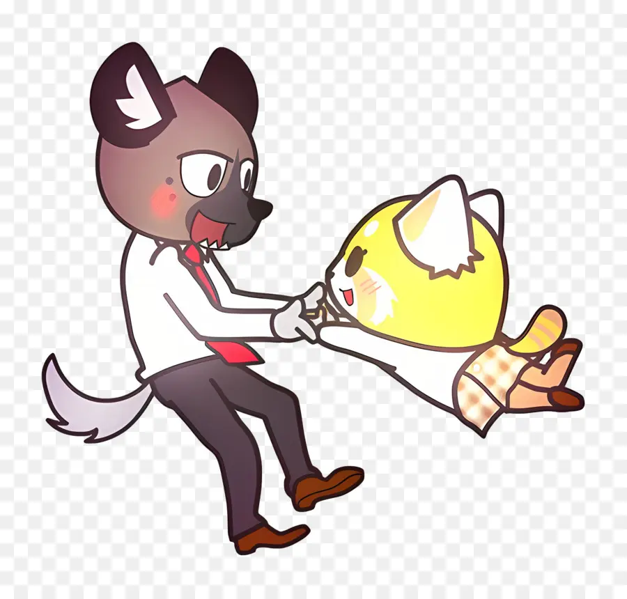 Aggretsuko，Hewan Kartun PNG