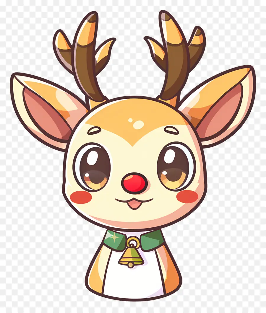 Rusa Natal，Rusa Kartun PNG