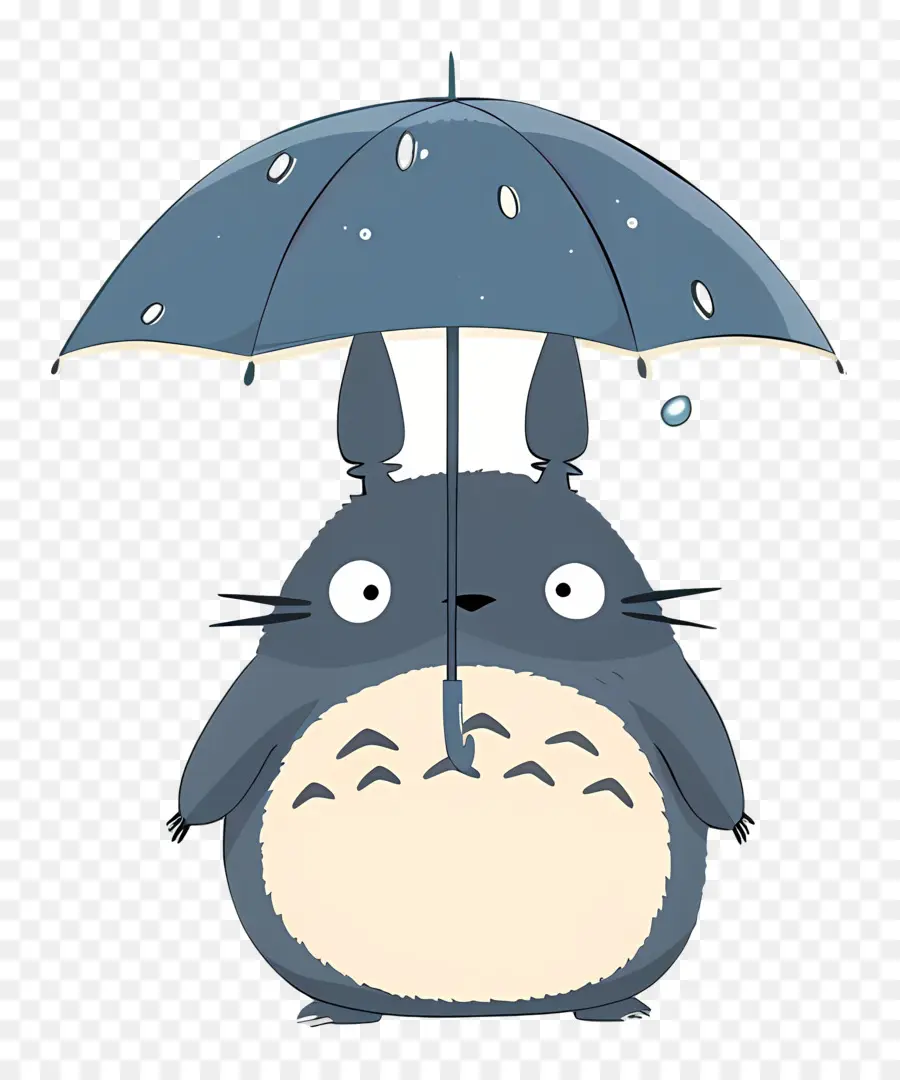 Totoro，Karakter Dengan Payung PNG