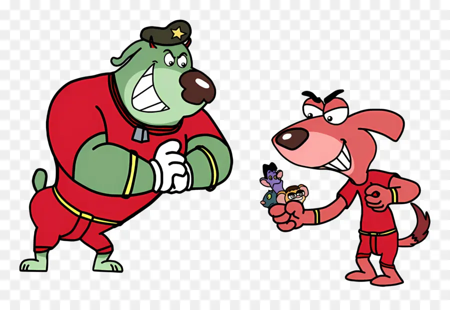 Pakdam Pakdai，Anjing Kartun PNG