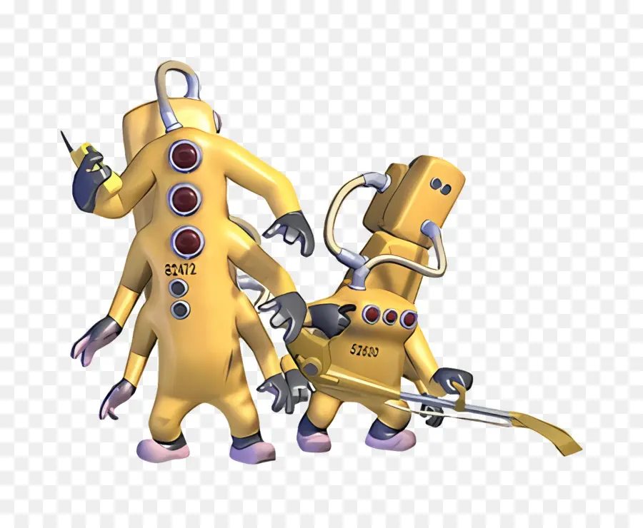 Monster，Robot Kuning PNG