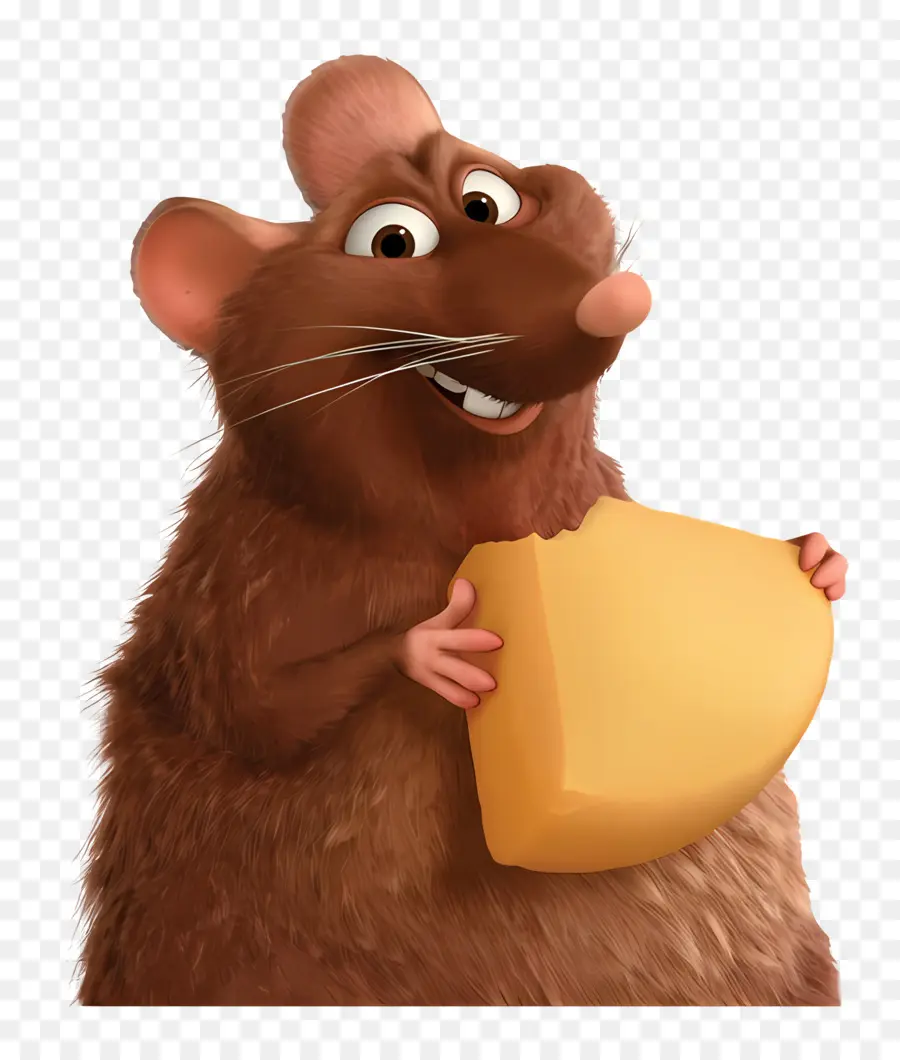 Ratatouille，Tikus Dengan Keju PNG