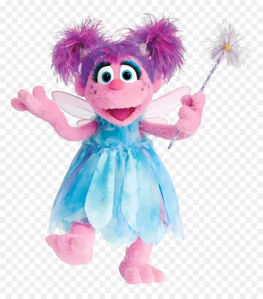 Abby Cadabby，Boneka Peri Merah Muda PNG